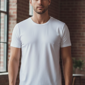 trending black round neck t shirt for men's